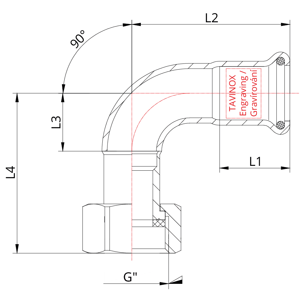 Технічне креслення OB12FG