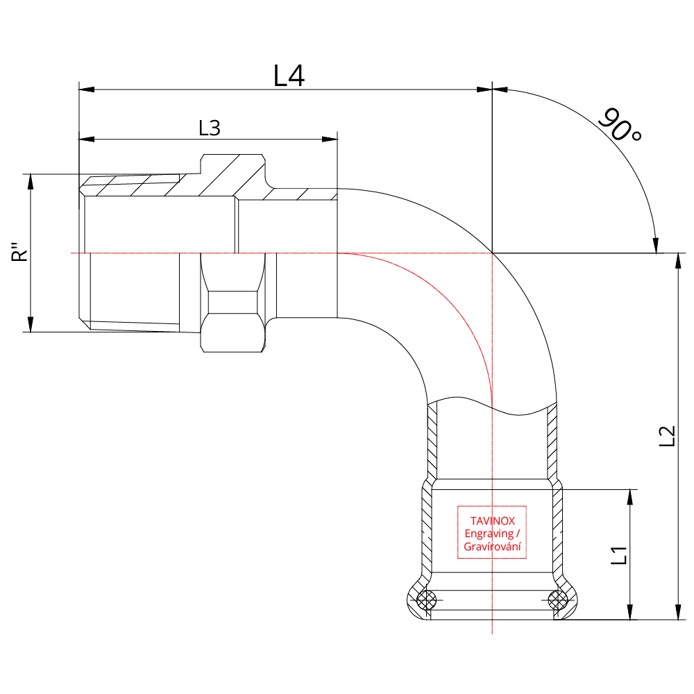 Technický výkres OB12FR