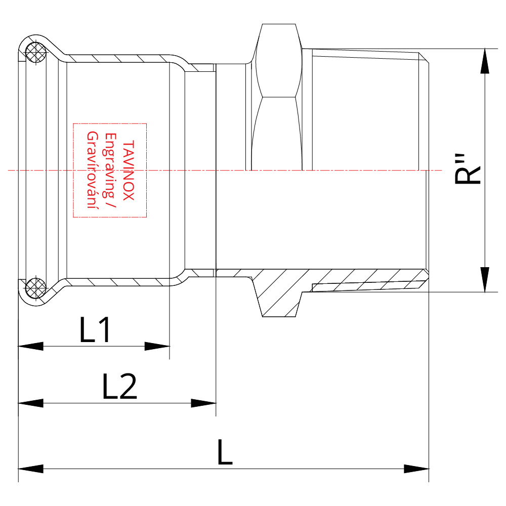 Technický výkres PR10FR